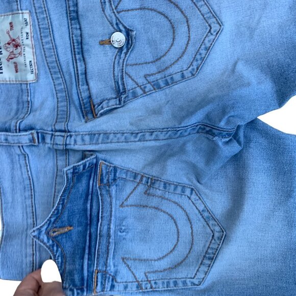 True Religion Jeans Size 32 GENO Blue - Picture 4 of 6